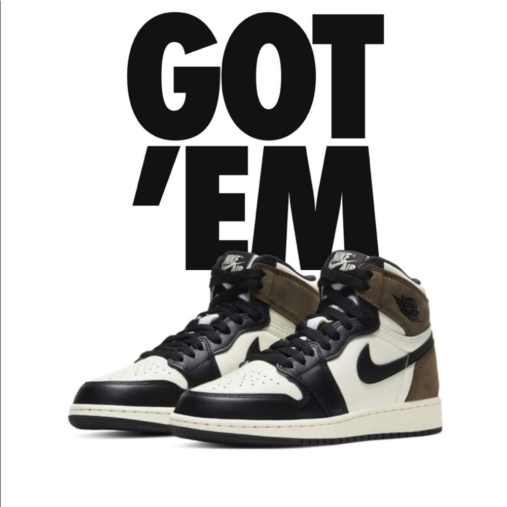 Dark Mocha 1s OG size 7.5